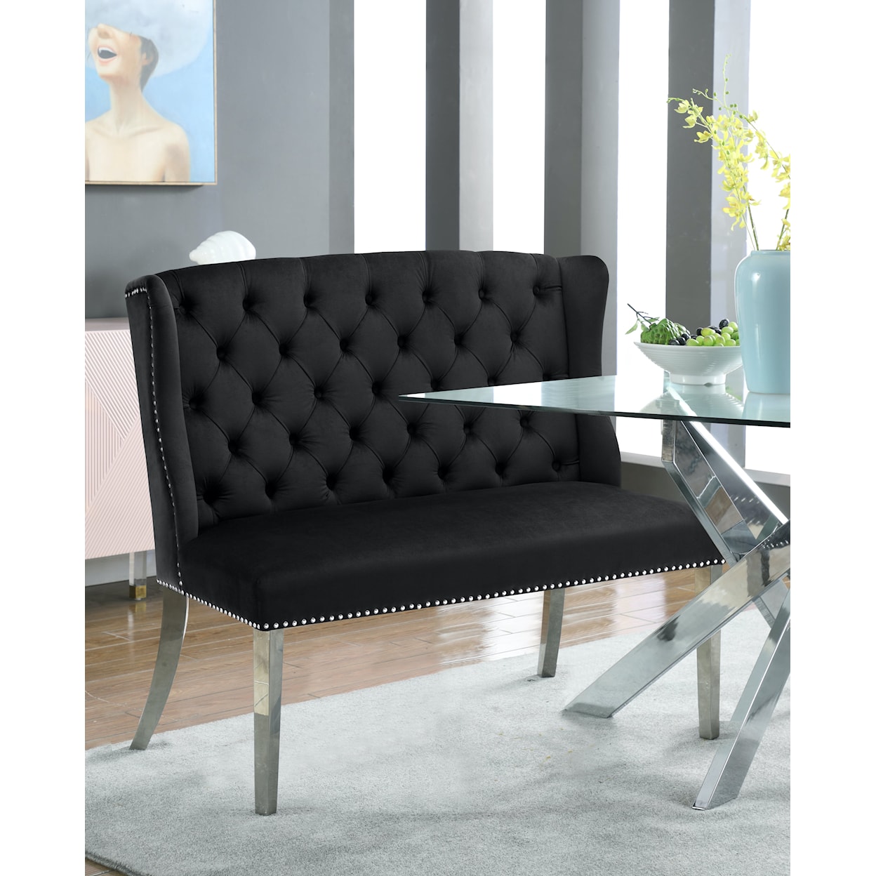 Meridian Furniture Suri Accent Bench