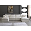 Meridian Furniture Plush Standard Comfort Modular Sectional