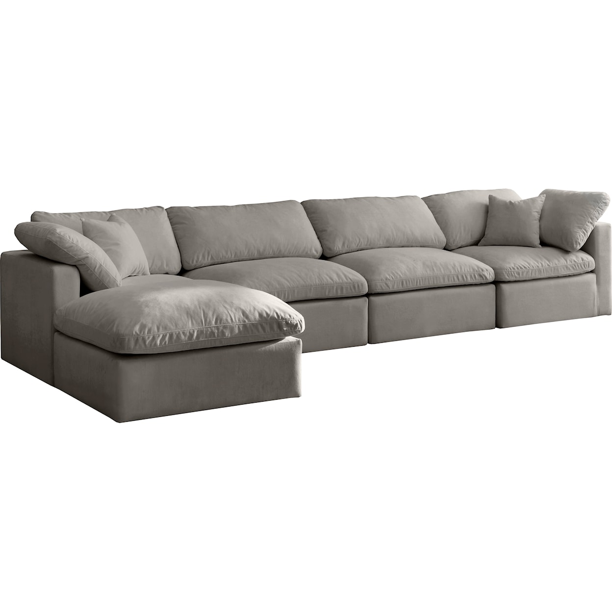 Meridian Furniture Plush Standard Comfort Modular Sectional