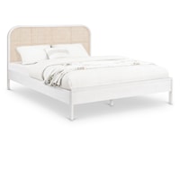 Siena White Ash Wood Full Bed (3 Boxes)