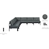 Meridian Furniture Nizuc Modular Sectional