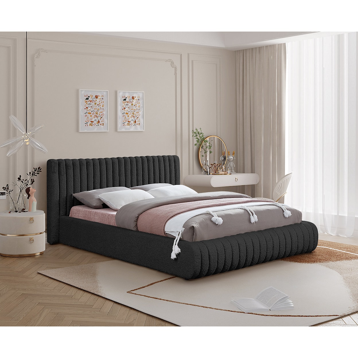 Meridian Furniture Nash King Bed