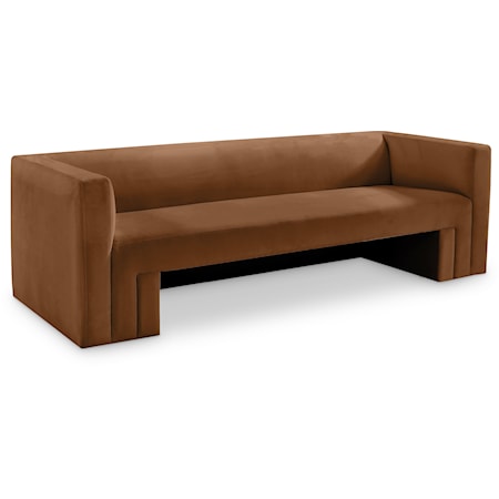 Henson Saddle Velvet Sofa