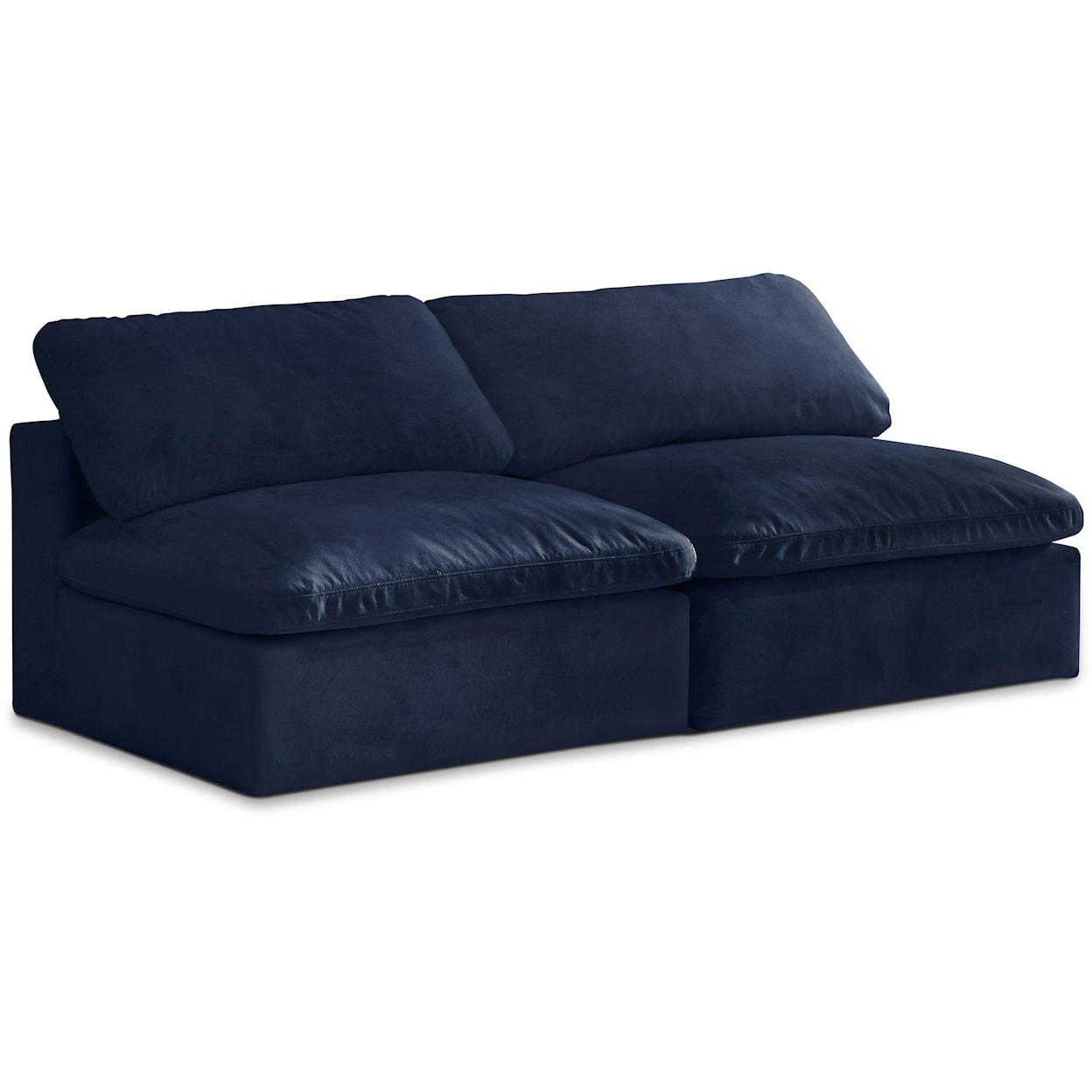 Meridian Furniture Cozy Comfort Modular Armless Sofa