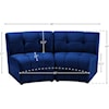 Meridian Furniture Limitless 2pc. Modular Sectional