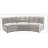 Meridian Furniture Limitless 3pc. Modular Sectional