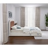 Meridian Furniture Blake Upholstered Low-Profile King Bed
