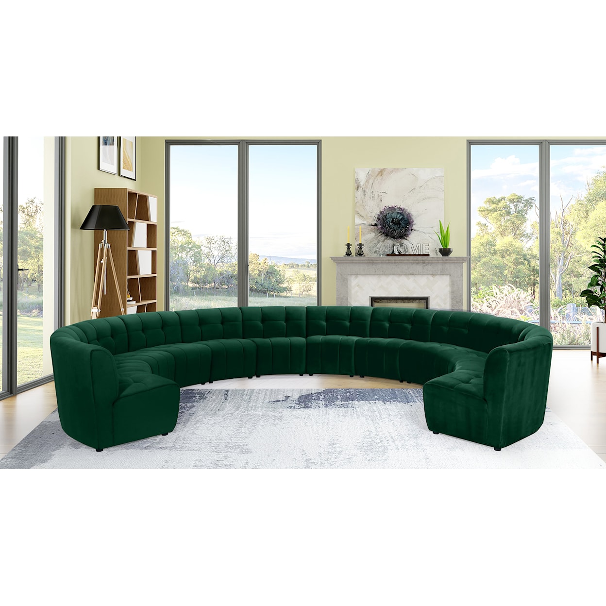 Meridian Furniture Limitless 12pc. Modular Sectional