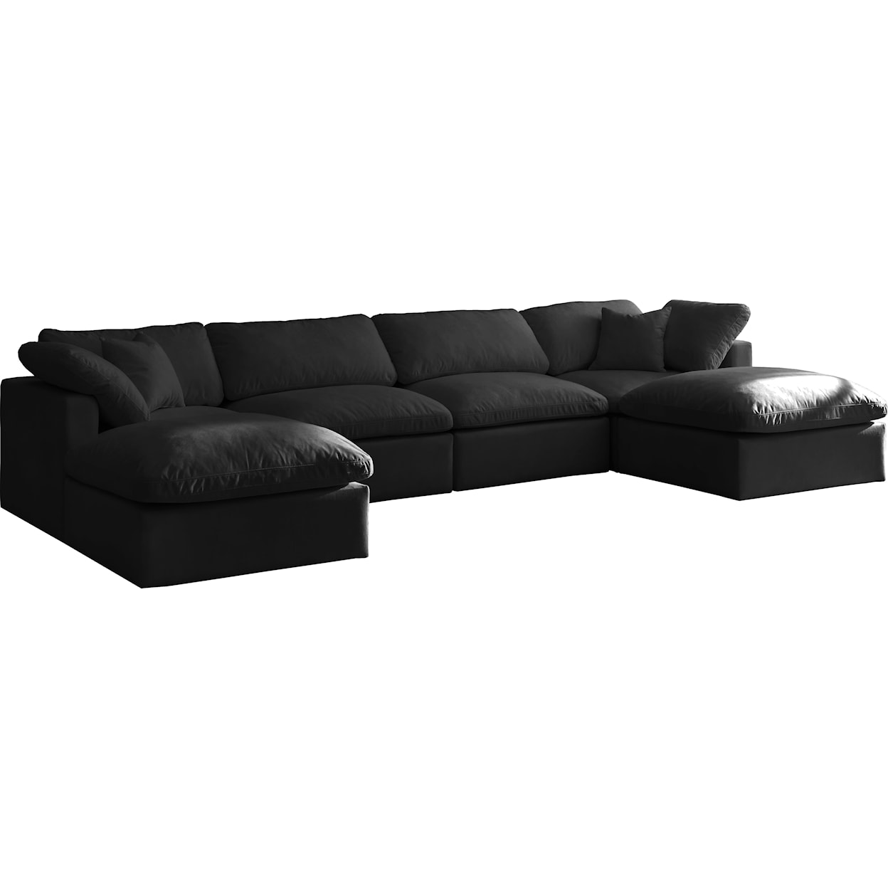 Meridian Furniture Plush Standard Comfort Modular Sectional