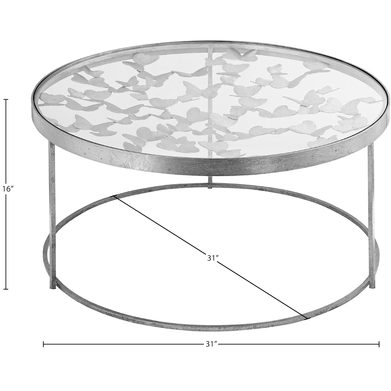 Meridian Furniture Butterfly Coffee Table