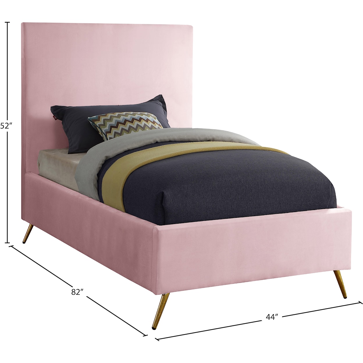 Meridian Furniture Jasmine Twin Bed