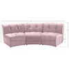 Meridian Furniture Limitless 3pc. Modular Sectional