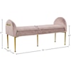 Meridian Furniture Owen Bench