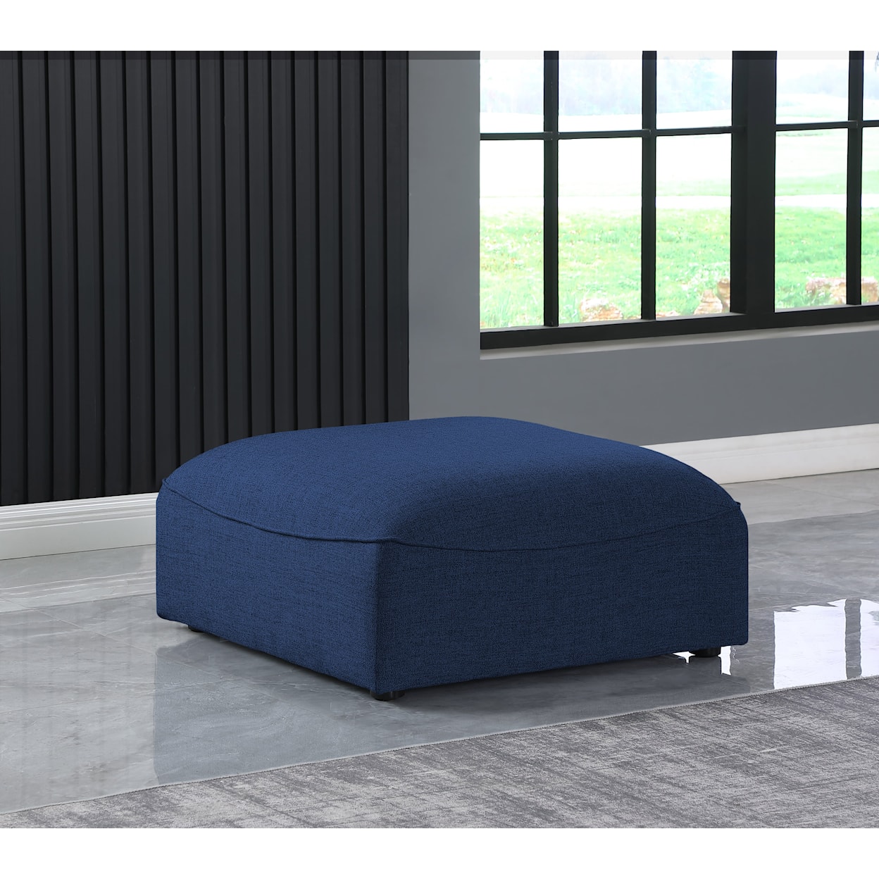 Meridian Furniture Miramar Ottoman