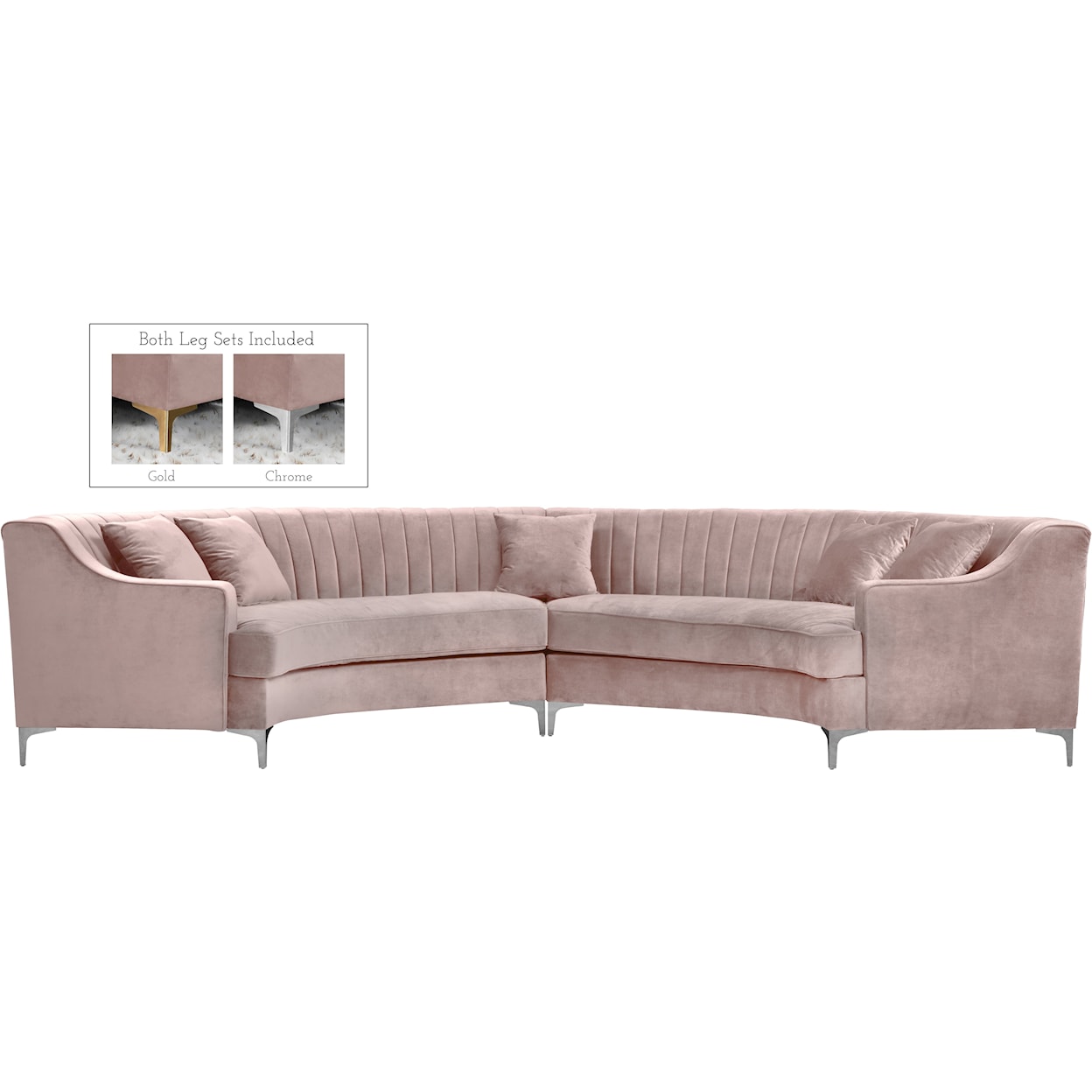 Meridian Furniture Jackson 2pc. Sectional