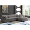 Meridian Furniture Cozy Comfort Modular Sectional