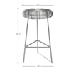 Meridian Furniture Tuscany Counter-Height Stool