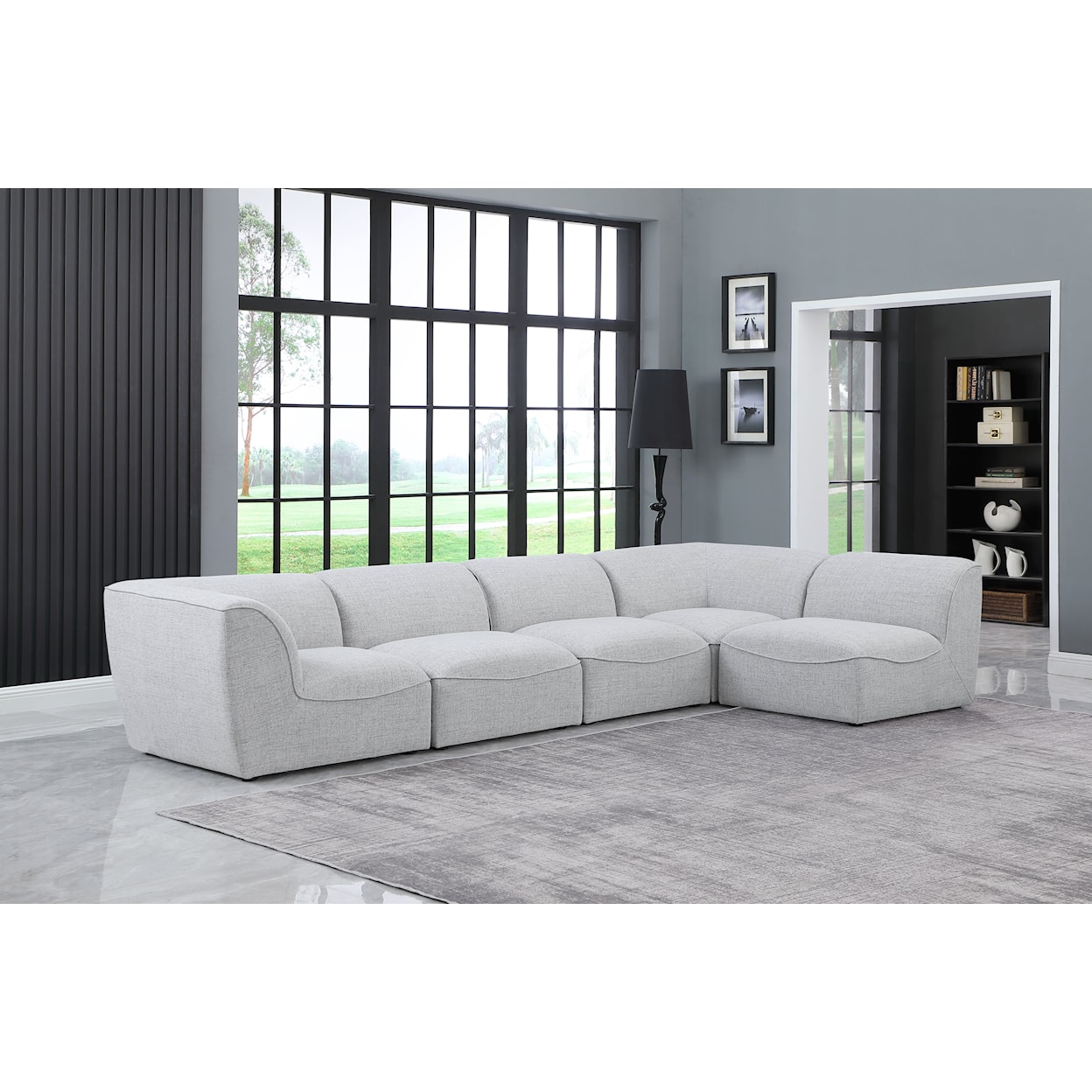 Meridian Furniture Miramar Modular Sectional