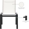 Meridian Furniture Nizuc Aluminum Mesh Dining Chair