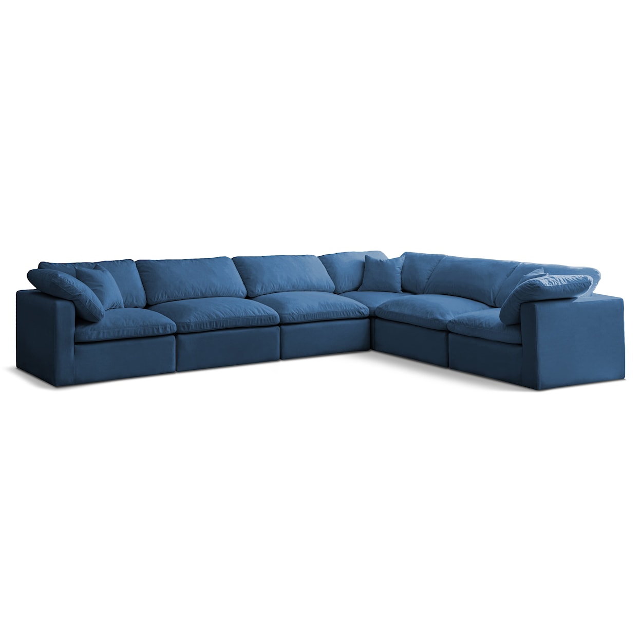 Meridian Furniture Plush Standard Comfort Modular Sectional