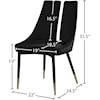 Meridian Furniture Sleek Dining Chair