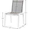 Meridian Furniture Nizuc Aluminum Mesh Dining Chair