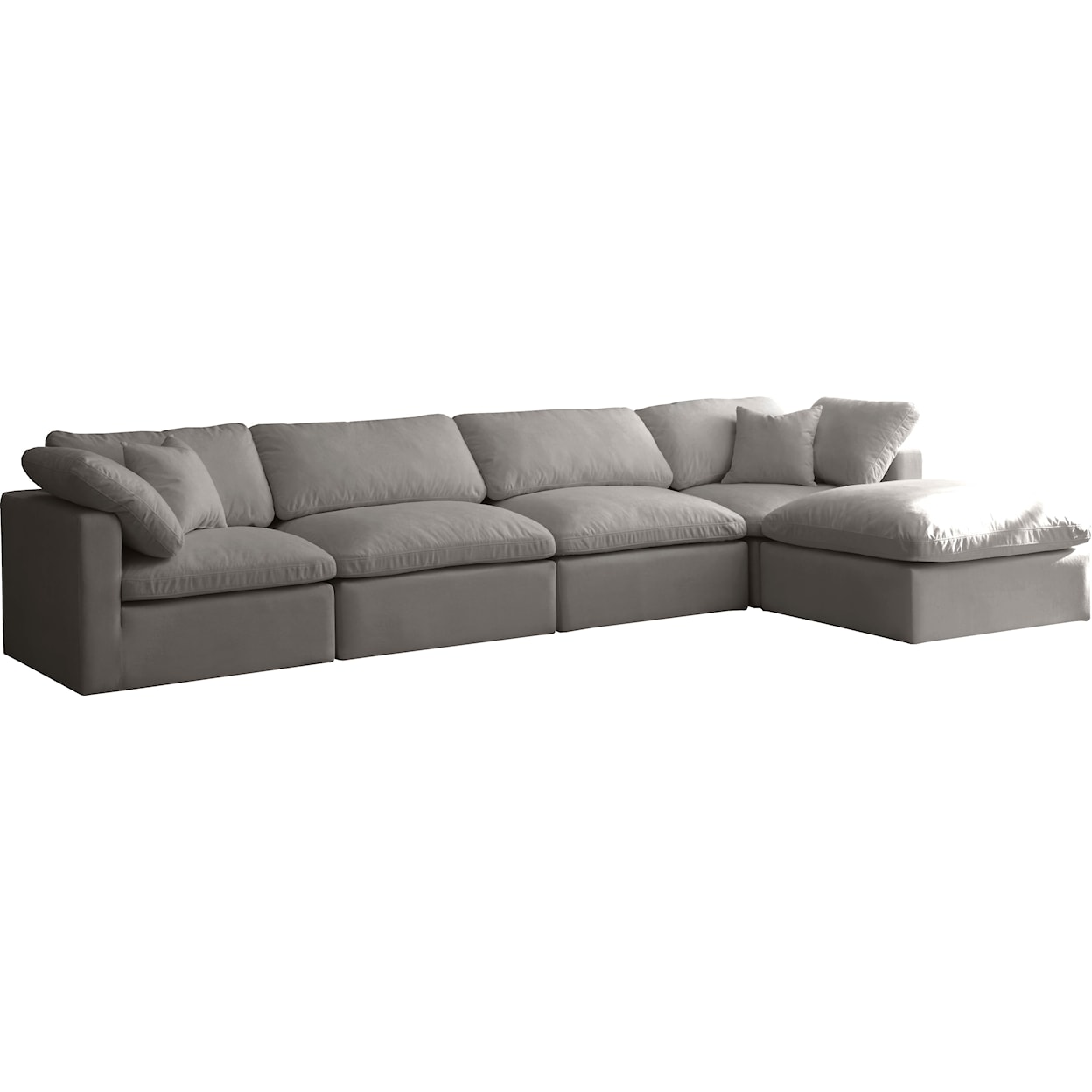 Meridian Furniture Plush Standard Comfort Modular Sectional