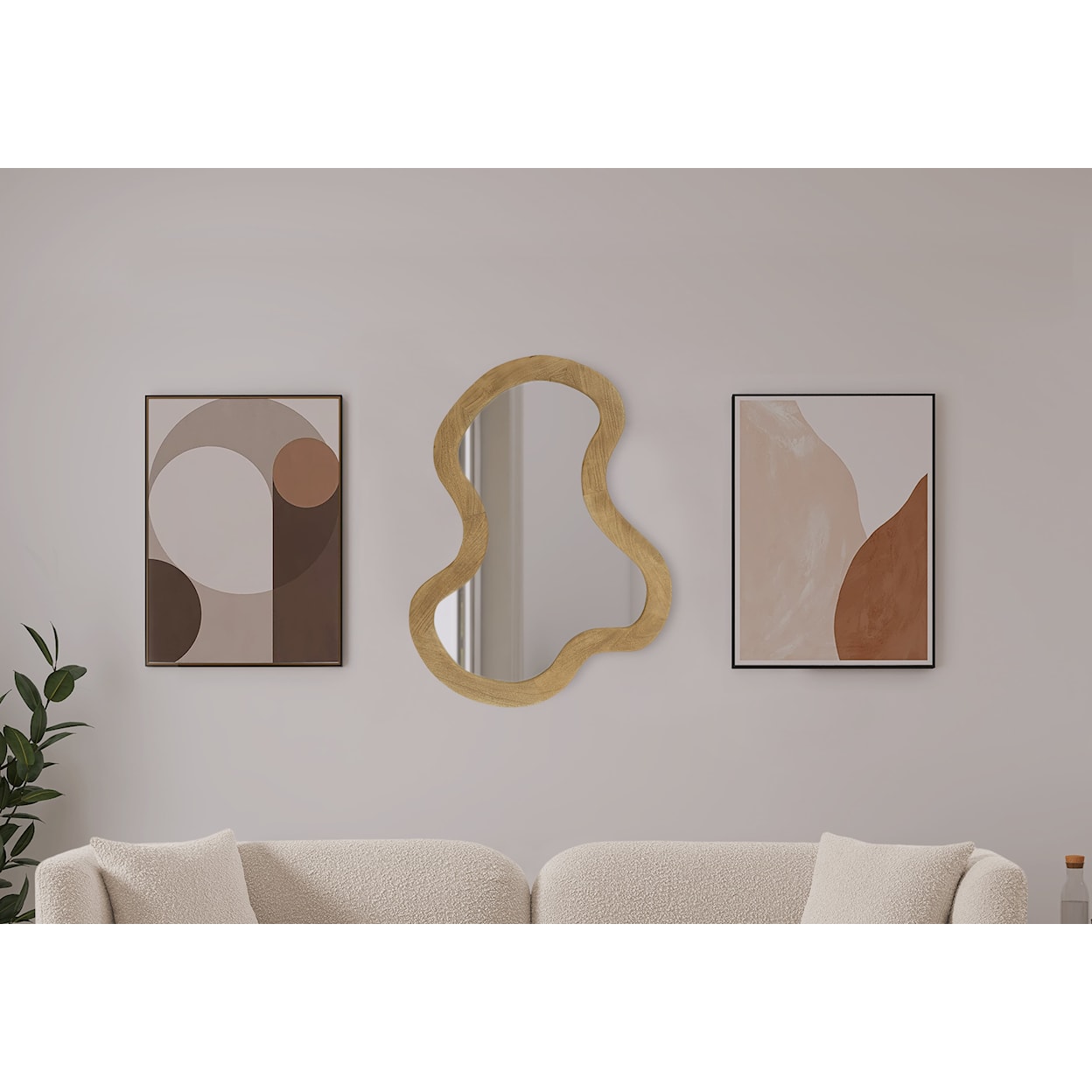 Meridian Furniture Oblique Mirror