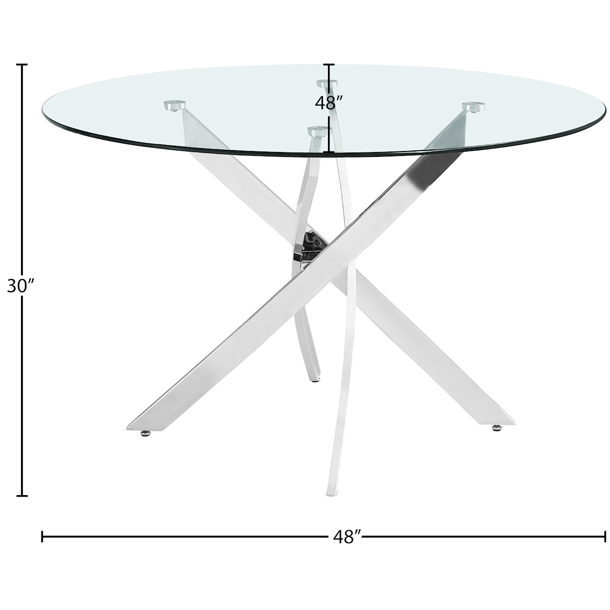 Meridian Furniture Xander Dining Table