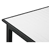 Meridian Furniture Nizuc Aluminum Dining Table