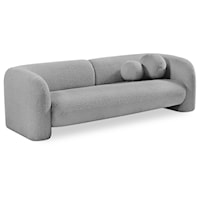 Emory Grey Boucle Fabric Sofa