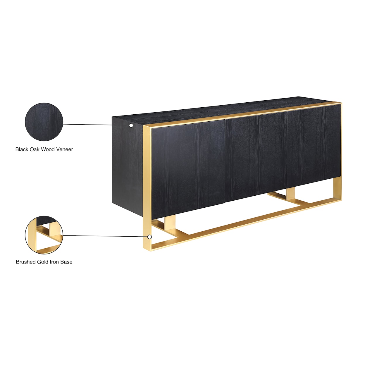 Meridian Furniture Sherwood Sideboard/Buffet