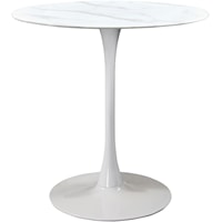 Tulip White Counter Height Table (3 Boxes)