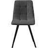 Meridian Furniture Annie Velvet Upholstered Dining Chair