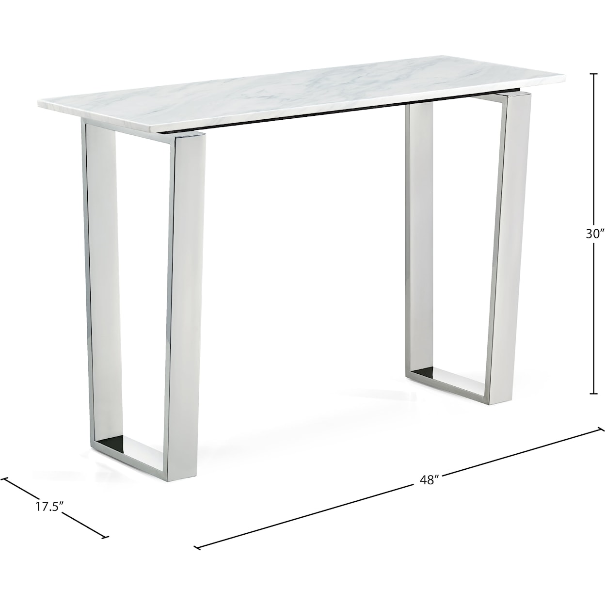 Meridian Furniture Carlton Console Table