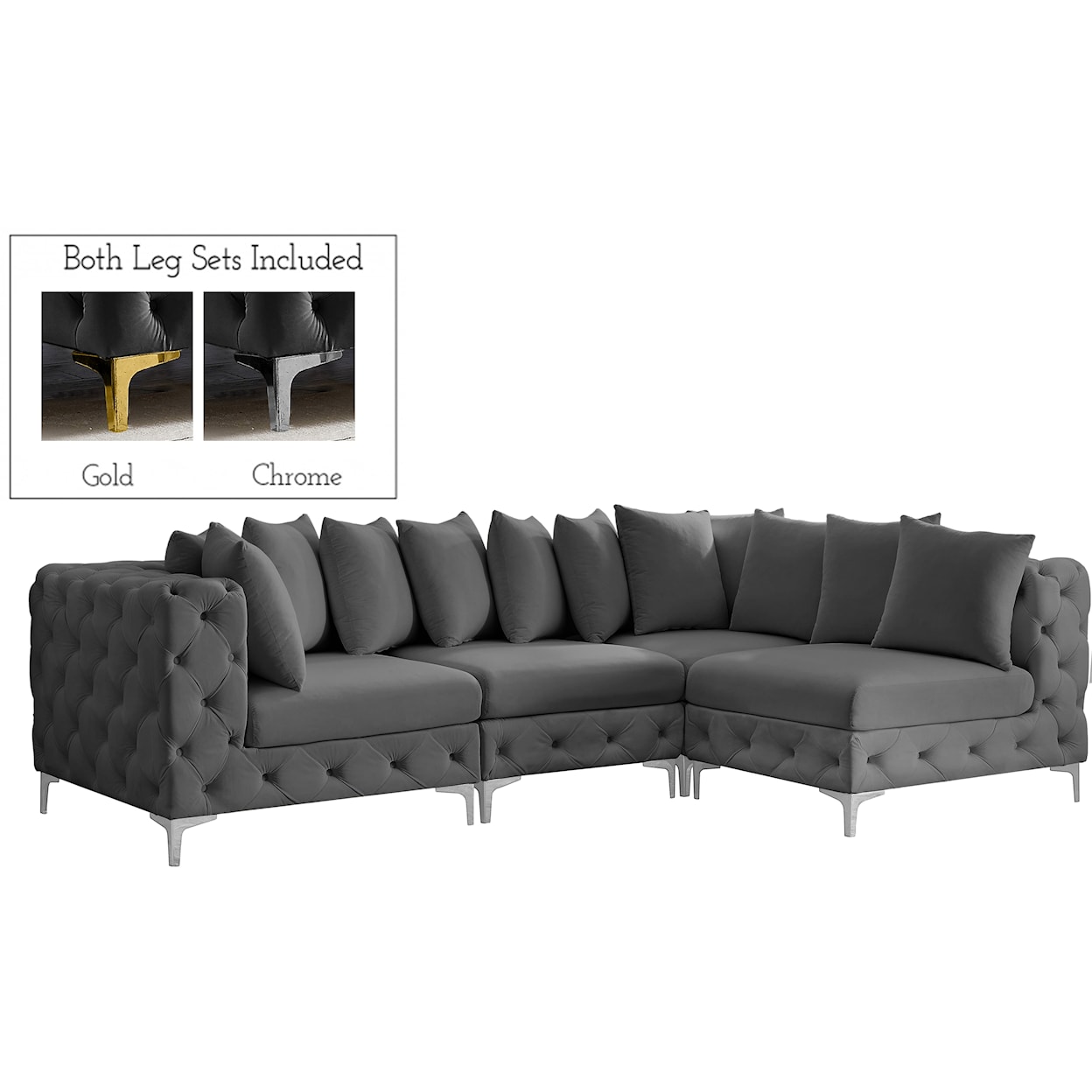 Meridian Furniture Tremblay Modular Sectional