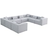 Meridian Furniture Cube Modular Sectional