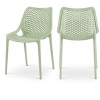 Mykonos Mint Outdoor Patio Dining Chair