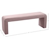Meridian Furniture Minimalist Bench