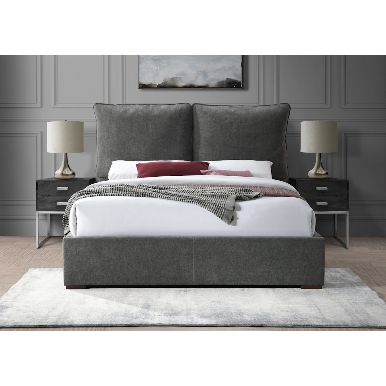 Meridian Furniture Misha Full Bed (3 Boxes)