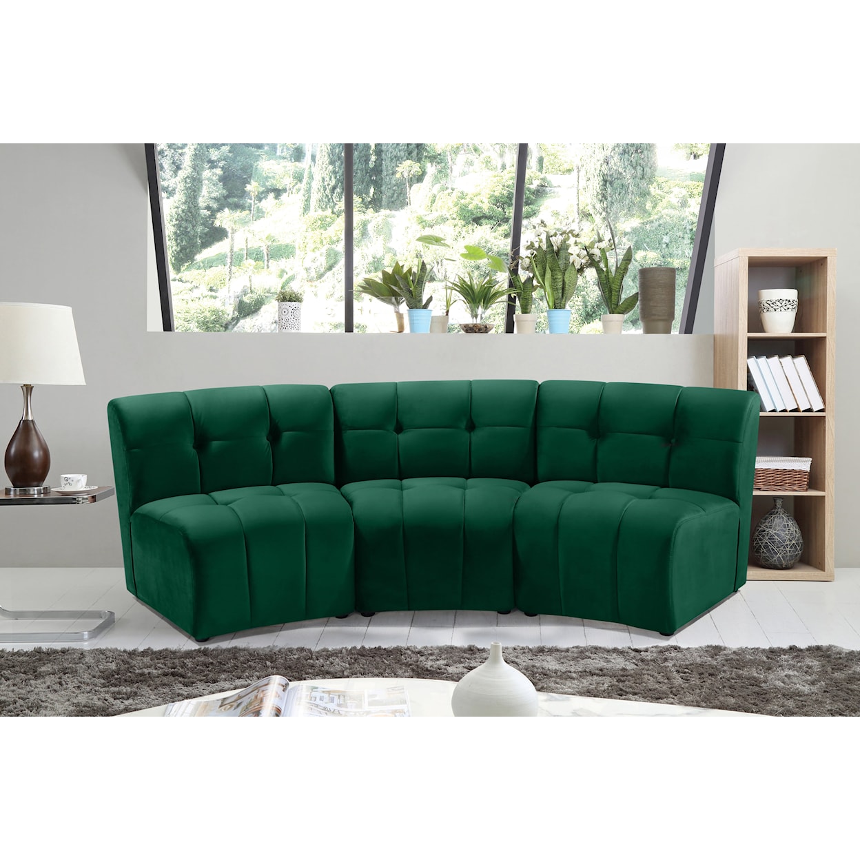 Meridian Furniture Limitless 3pc. Modular Sectional