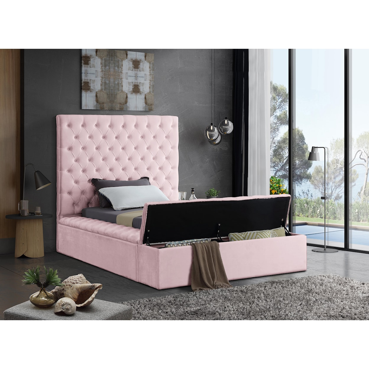 Meridian Furniture Bliss Twin Bed