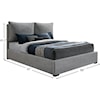 Meridian Furniture Misha King Bed (3 Boxes)
