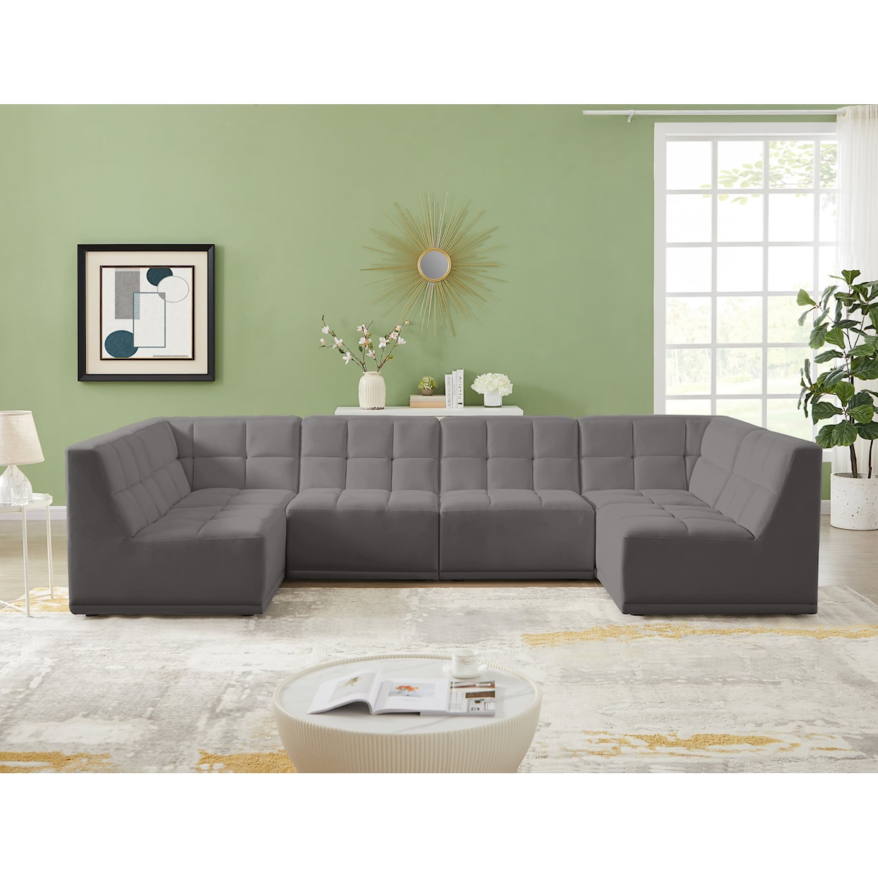 Meridian Furniture Relax Modular Sectional