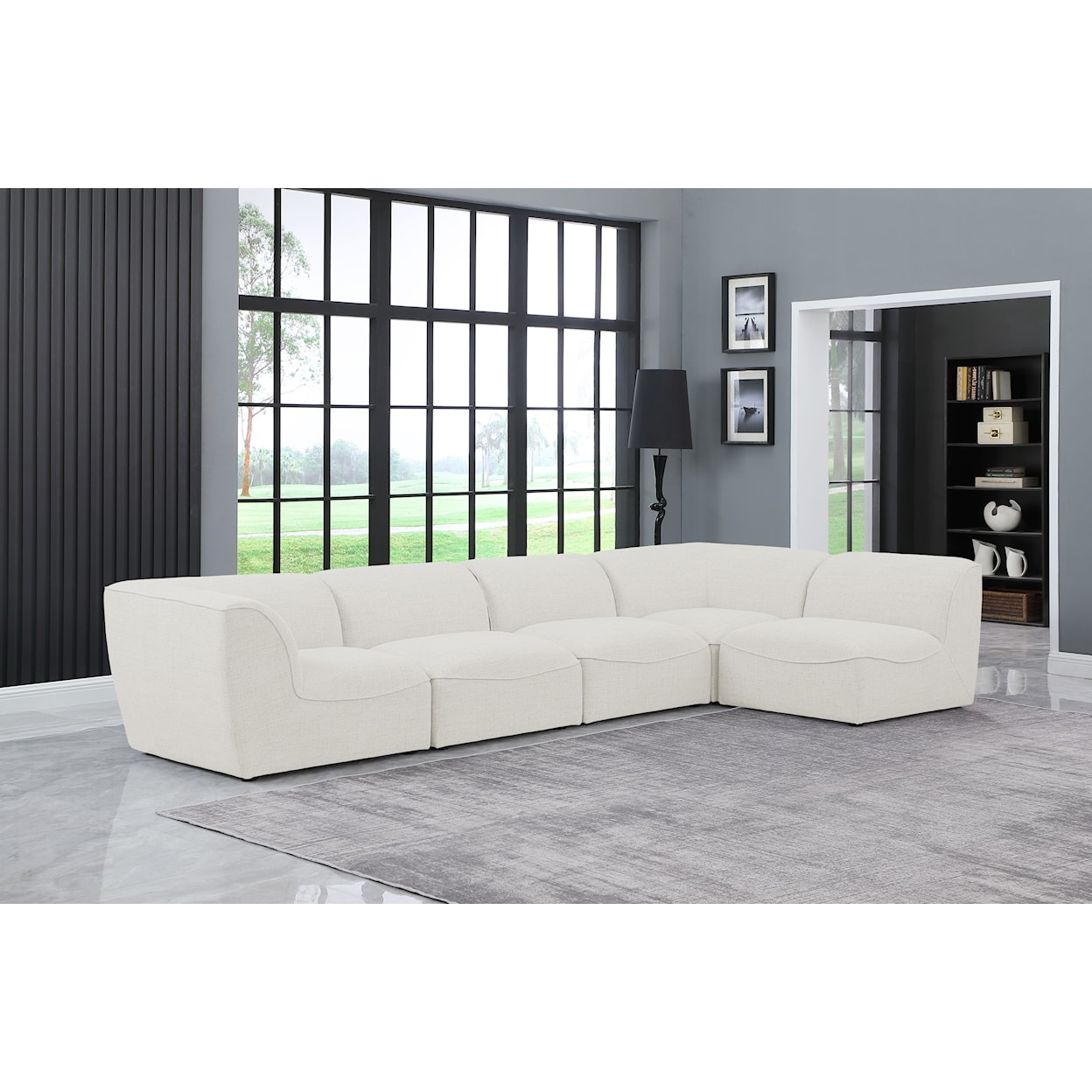 Meridian Furniture Miramar Modular Sectional