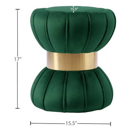 Hourglass Ottoman