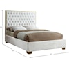 Meridian Furniture Lana King Bed