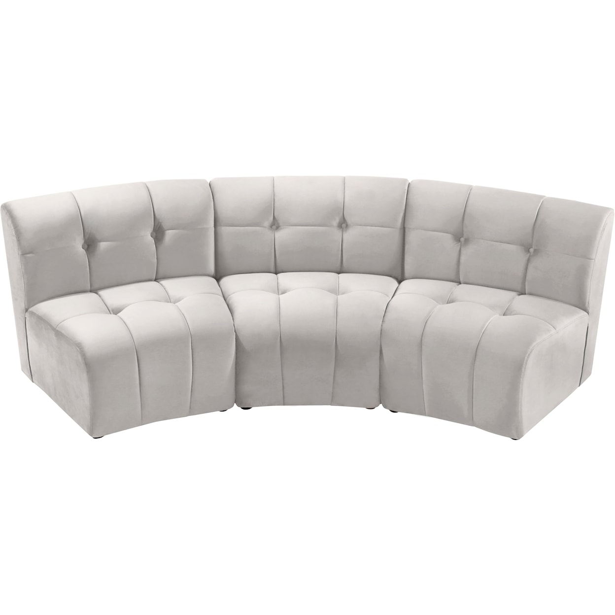 Meridian Furniture Limitless 3pc. Modular Sectional