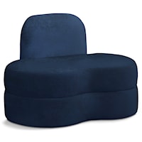 Mitzy Navy Velvet Chair