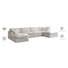 Meridian Furniture Plush Standard Comfort Modular Sectional